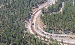 Dursunbey'de Başkan Akın'ın söz verdiği yol tamamlandı