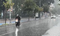 Düzce'de kuvvetli yağmur etkili oldu