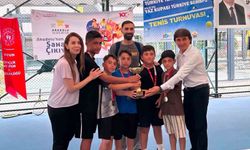 Erzincan Erkek Tenis Takımı ANALİG'de gümüş madalya kazandı