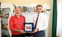 Erzurum Valisi Aydın Baruş'tan İspir'de anlamlı ziyaret: Şehit ailesi ve gaziye vefa