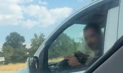 Eskişehir'de trafikteki kavga kamerada