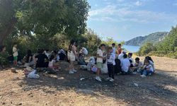 Fethiye'de 20'si çocuk 39 düzensiz göçmen yakalandı
