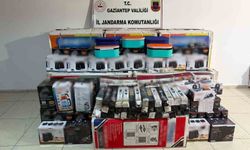 Gaziantep'te 1,3 milyon TL değerinde kaçak malzeme ele geçirildi