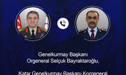 Genelkurmay Başkanı Bayraktaroğlu, Katarlı mevkidaşı Al-Mannai ile telefonda görüştü