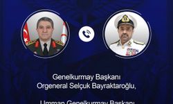 Genelkurmay Başkanı Orgeneral Bayraktaroğlu, Ummanlı mevkidaşı Al-Raisi ile görüştü