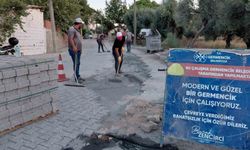 Germencik'te yol bakım ve onarım çalışmaları sürüyor