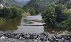 Giresun'da dün bir anne ile 2 kızının hayatını kaybettiği selin geliş anının yeni görüntüleri ortaya çıktı