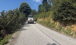 Gölyaka Bakacak'ta yollar yenilendi