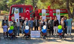 Gördes'te kadın üreticilere yüzde 100 hibeli çapa motoru desteği