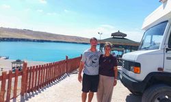 İsviçreli çift, Acıgöl'e hayran kaldı