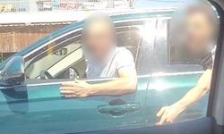İzmir'de trafikteki tartışma taşlı saldırıya dönüştü