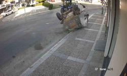 İzmir'de traktörden fırlayan tanker yayayı eziyordu