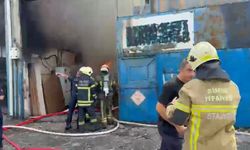 Koltuk imalathanesinde korkutan yangın