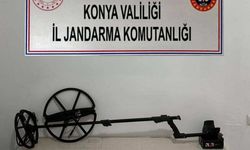 Konya'da 764 adet sikke ele geçirildi