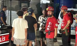 Koyda kaybolan 5 arkadaş ekiplerin çalışmasıyla kurtarıldı