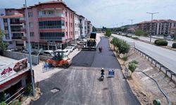 Kula'da yollar yenileniyor