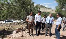 Mardin'de tarım arazilerini korumak amacıyla açıktan akan dere yer altına alınıyor