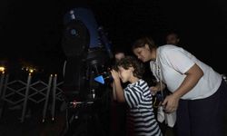 Mersinliler Perseid Meteor Yağmurunu Darısekisi'nde izledi