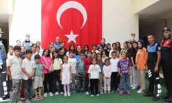 Minik misafirlere emniyette anlamlı tanıtım