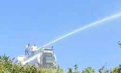 Muş'ta mezrada çıkan yangın büyümeden söndürüldü