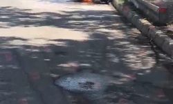 Muş'ta seyir halindeki motosiklet alev aldı