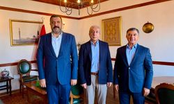 Mustafa Fidan ve Engin Yeşil'den Mehmet Mehdi Eker'e Ziyaret