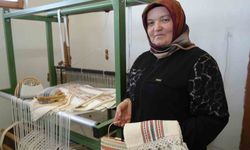 Ninelerini örnek alıp evinin odasını dokuma atölyesine çevirdi, şimdi taleplere yetişemiyor