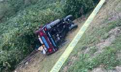 Ordu'da patpat devrildi: 1 ölü