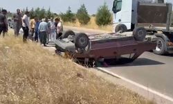 Otomobil takla attı: 2 yaralı
