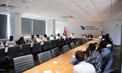 Ruanda Müftüsü Rektör Sözbir ile görüştü