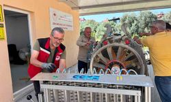 Sarıgöl'de ilaçlama makineleri için test istasyonu kuruldu