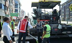 Savaştepe caddesi modern yüzüne kavuştu