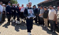 Simav'da Kıbrıs gazisi Nazlım Abay son yolculuğuna uğurlandı