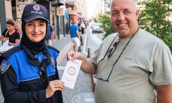 Sinop'ta polis, vatandaşları bilgilendirdi