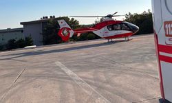 Şırnak'ta gaz lambası yağı içen çocuk helikopter ambulansla Diyarbakır'a sevk edildi