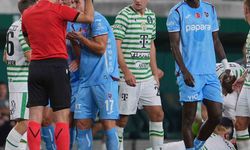 UEFA Avrupa Ligi: Ferencvaros: 1 - Trabzonspor: 0 (İlk yarı)