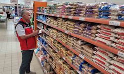 Uşak'ta marketlerde tarımsal ürün fiyatları takip edildi