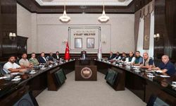Vali Masatlı başkanlığında Asi Nehri altyapı çalışmaları değerlendirildi