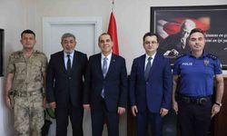 Vali Taşolar'dan Karakoyunlu kaymakamı Kayaş'a hayırlı olsun ziyareti
