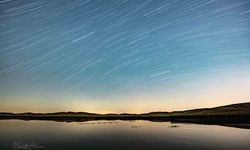 Van'da doğa fotoğrafçıları Perseid meteor yağmurunu gözlemledi