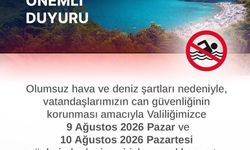 Zonguldak'ta 2 gün boyunca denize girmek yasaklandı