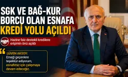 Güven Aksoy: Borcu Olan Esnafın Hazine Destekli Krediye Erişiminin Önü Açıldı