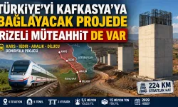 Türkiye’yi Kafkasya’ya Bağlayacak Projede Rizeli Müteahhit Var