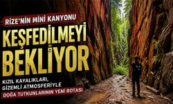 Kızıl Kayalıklar, Şelale ve Gizemli Atmosfer Hepsi Burada!