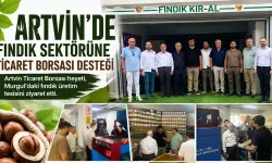 Artvin Ticaret Borsasından Fındık Üretim Tesisine Ziyaret