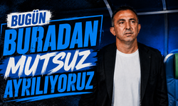 Recep Uçar: '8 isabetli şutumuz var ama maalesef bugün buradan mutsuz ayrılıyoruz'