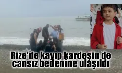 Çayeli'nde kaybolan Arif Kerem Önder'den acı haber geldi
