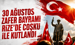 30 Ağustos Zafer Bayramı Rize’de Coşku ile Kutlandı