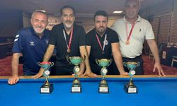 3 Bant bilardo il birinciliği müsabakaları sona erdi