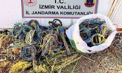 700 bin TL'lik kablo hırsızları suçüstü yakalandı